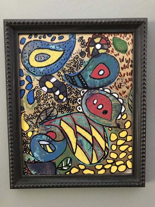 Acrylic artwork 3 by Stacey Laken