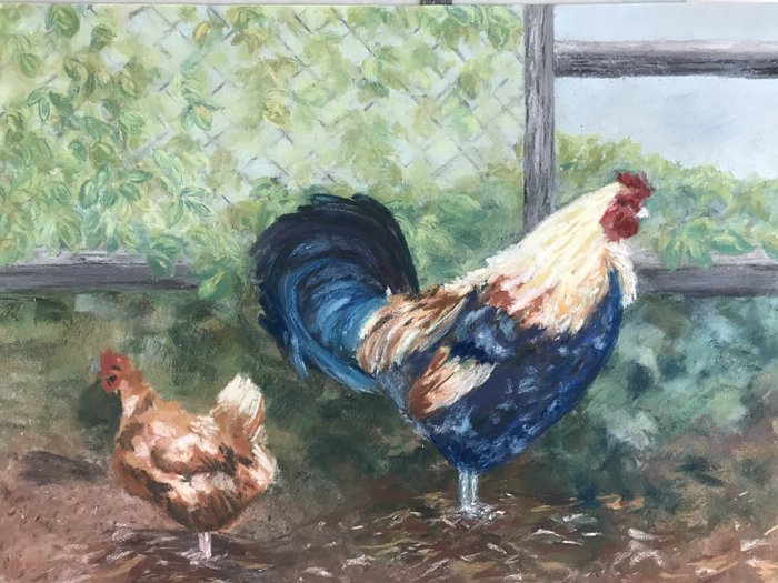 Pastel artwork 7 by Stacey Laken
