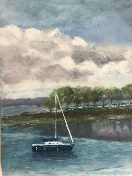 Pastel artwork 14 by Stacey Laken