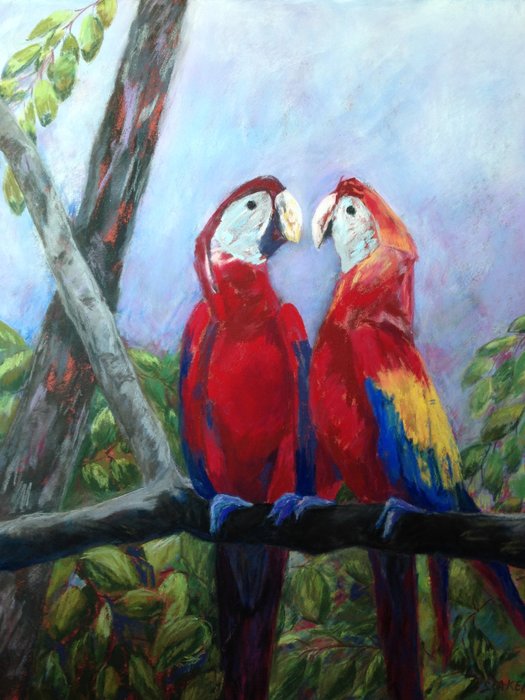 Pastel artwork 21 by Stacey Laken