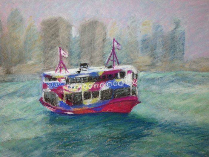 Pastel artwork 26 by Stacey Laken